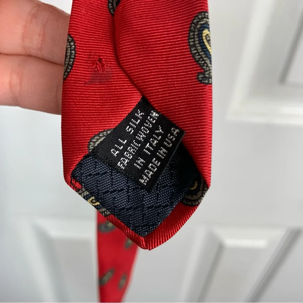 Christian Dior Paisley Tie